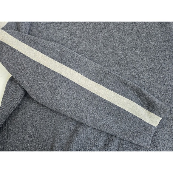 Eddie Bauer Men's XL‎ Gray Mediumweight Thick Long Sleeve Crew Neck Knit Sweater - Picture 7 of 14